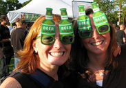 beer bottle glasses beer goggles beer party glasses